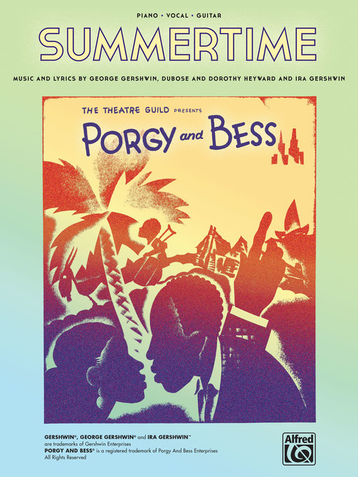 Title details for Summertime (from Porgy and Bess) Sheet Music by George Gershwin - Wait list